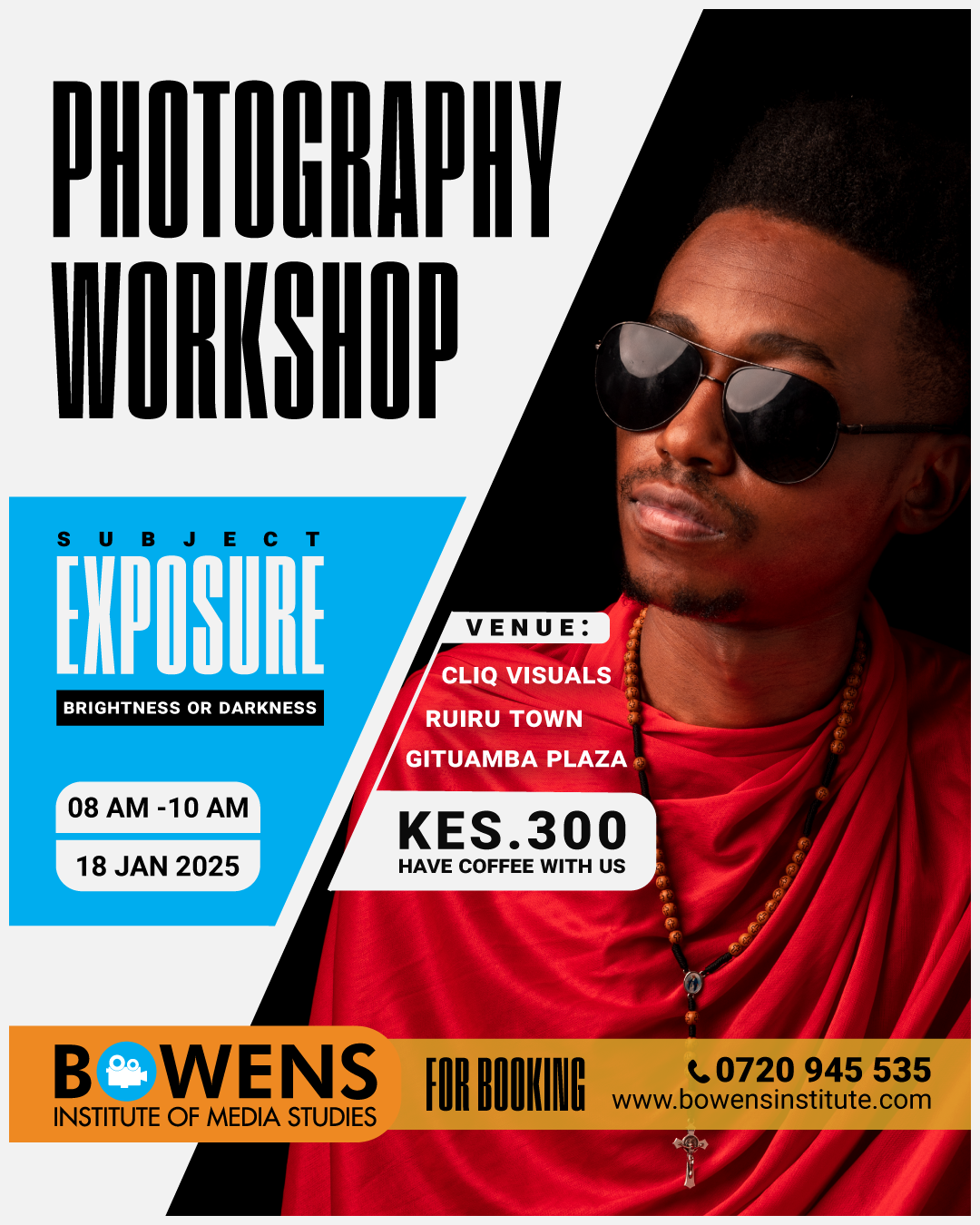 Photography workshops-portrait exposure